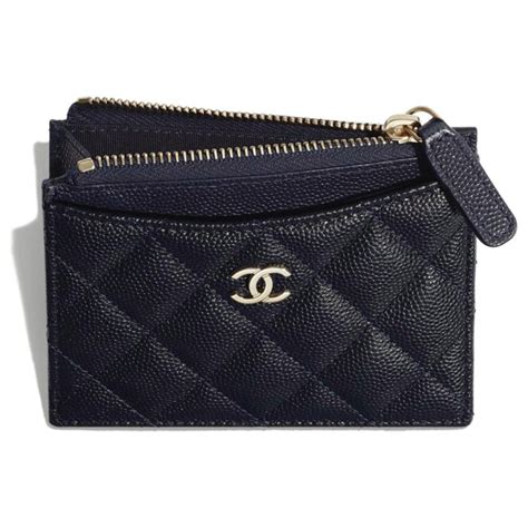 chanel stamp in wallet|Chanel card wallet women's.